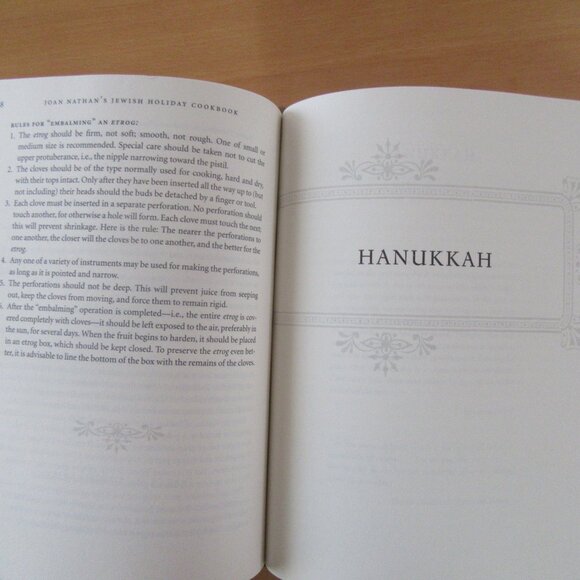 Jewish Holiday Cookbook by Joan Nathan 2004 - 25th Anniversary edition -Hanukkah - Picture 5 of 8